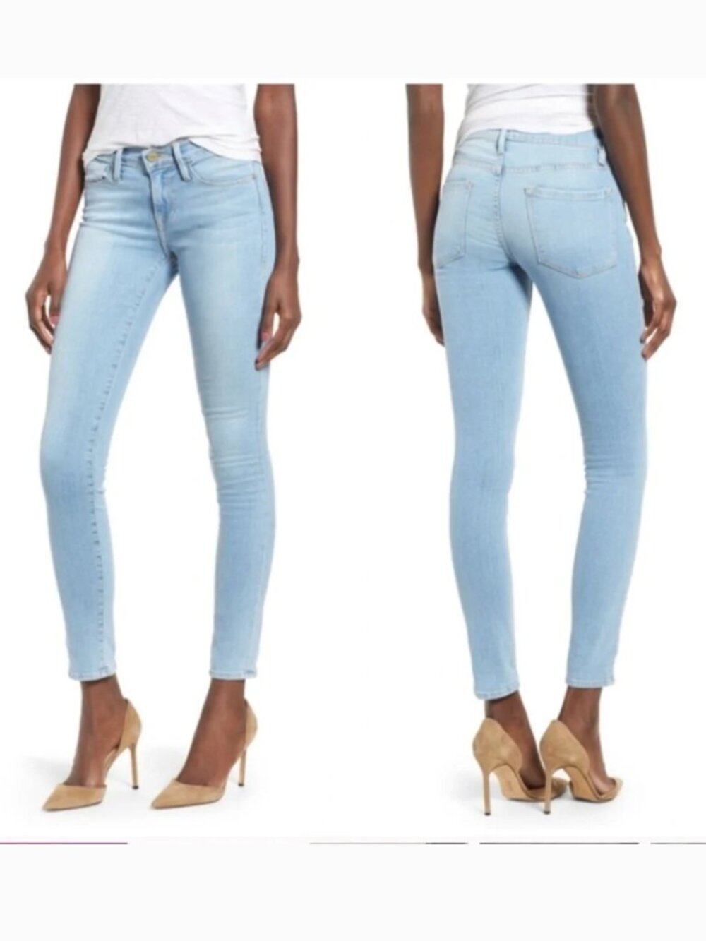 Frame Denim Skinny Jeans Redchurch Street Size 26